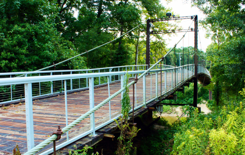 The Byram Swinging Bridge